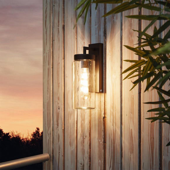 EGLO Bovolone Industrial Outdoor Wall Light - image 1