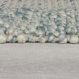 Pebble Wool Border Rug - thumbnail 4