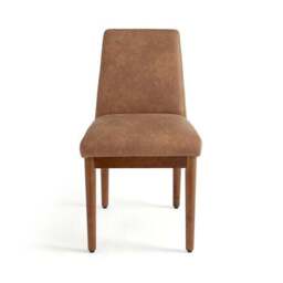 Cassie Set of 2 Dining Chairs, Faux Leather - thumbnail 6