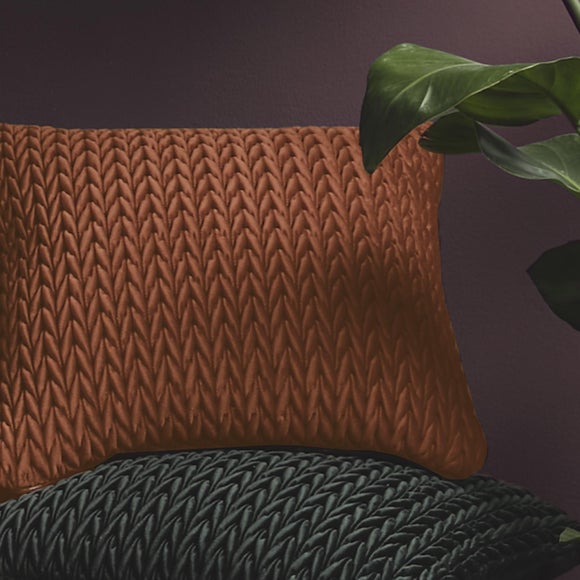 Laurence Llewelyn-Bowen Amory Textured Filled Square Cushion - image 1