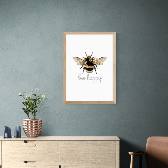 East End Prints Bee Happy Print - image 1