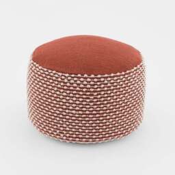 Jersey Bobble Round Pouffe - thumbnail 4