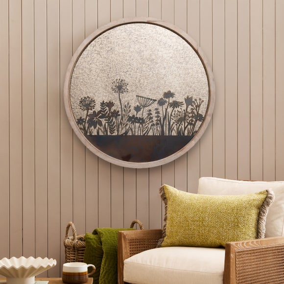 Voyage Maison Fleure et Faune Round Wall Art - image 1