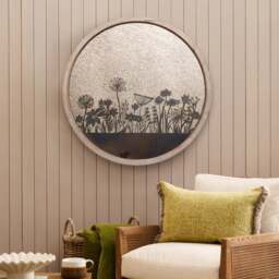 Voyage Maison Fleure et Faune Round Wall Art