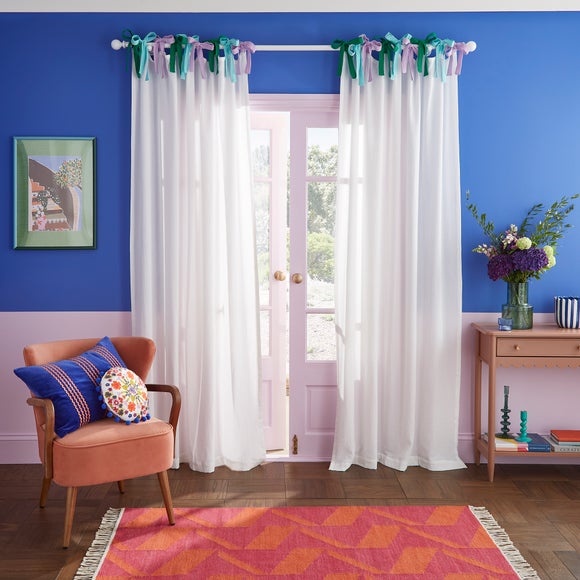Sophie Robinson Tie Top Voile Panel - image 1