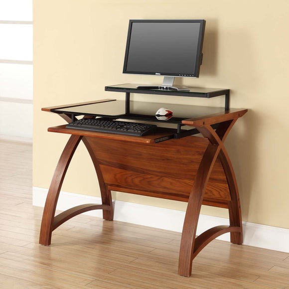 Helsinki Desk with Monitor Shelf - image 1