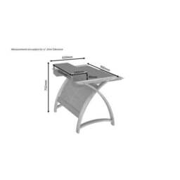 Helsinki Desk with Monitor Shelf - thumbnail 3