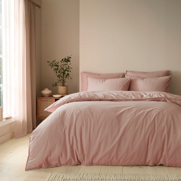 Soft Washed Cotton Duvet Cover & Pillowcase Set - image 1