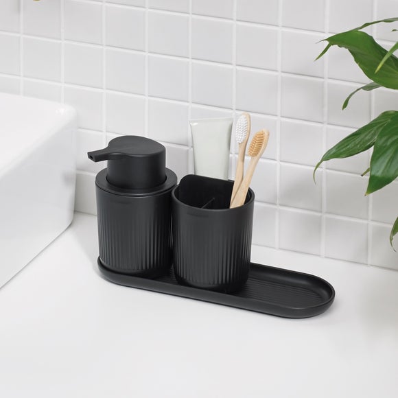 ReBorn Bathroom Storage Tray, Small Caddy & Soap Dispenser - image 1