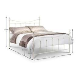Rebecca Metal Bed Frame - thumbnail 3