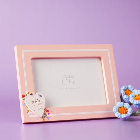 Love Life Nan Heart Photo Frame - image 1