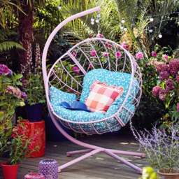 Sophie Robinson Petal Egg Chair - thumbnail 1