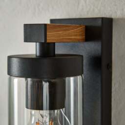 Fulton Industrial Indoor Outdoor Wall Light - thumbnail 3