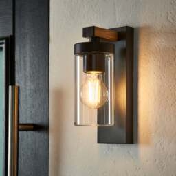 Fulton Industrial Indoor Outdoor Wall Light - thumbnail 1
