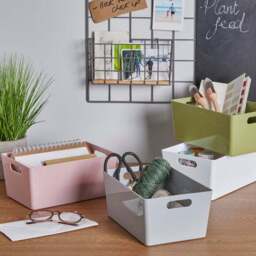 Wham Studio Plastic Storage Basket - thumbnail 2