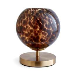 Kira Tortoiseshell Touch Table Lamp - thumbnail 6