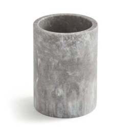 Grey Marble Effect Resin Toothbrush Holder - thumbnail 2