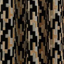 Lori Velvet Eyelet Curtains - thumbnail 3