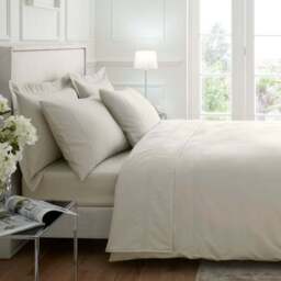 Dorma Egyptian Cotton Sateen 1200 Thread Count Flat Sheet - thumbnail 2
