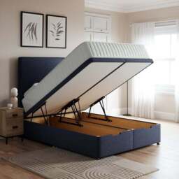 Luxury End Ottoman Base, Linen - thumbnail 2