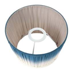 Scallop Ombre Soft Pleated Tapered Lamp Shade - thumbnail 3
