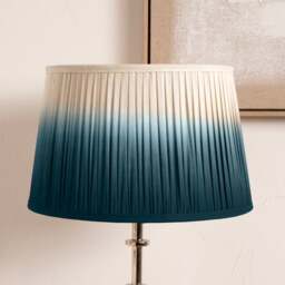 Scallop Ombre Soft Pleated Tapered Lamp Shade - thumbnail 1