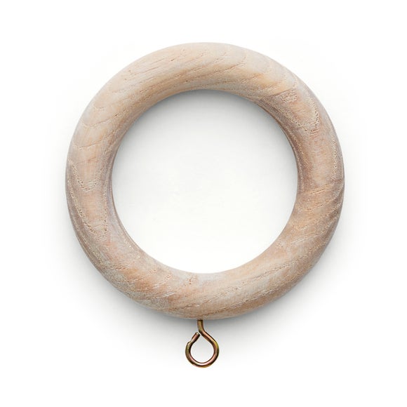 Pack of 6 Ashwood Curtain Rings - image 1