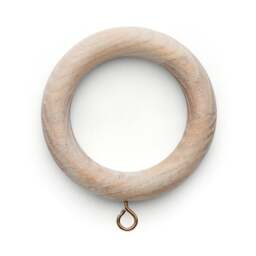 Pack of 6 Ashwood Curtain Rings - thumbnail 1