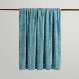 Amelia Recycled Throw Blanket, 200cm x 200cm - thumbnail 2