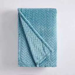 Amelia Recycled Throw Blanket, 200cm x 200cm - thumbnail 5
