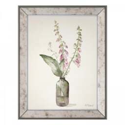 Cedar & Sage Foxgloves Framed Print - thumbnail 1