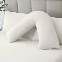 Hotel 230 Thread Count 100% Cotton Sateen V-Shape Pillowcase