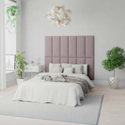 Aspire EasyMount Plush Velvet Upholstered Wall Panels - thumbnail 1