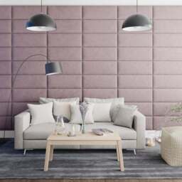 Aspire EasyMount Plush Velvet Upholstered Wall Panels - thumbnail 4