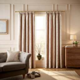 Churchgate Fern Pencil Pleat Curtains - thumbnail 2