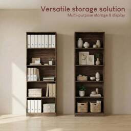 Cambridge 5 Tier Extra Large Bookcase - thumbnail 5