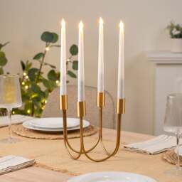 Chandelier Style Multi Arm Candlestick Holder - thumbnail 1