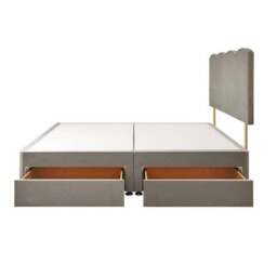 Silentnight Divan Bed With Wave Velvet Headboard and 800 Pocket Sprung Mattress - thumbnail 6