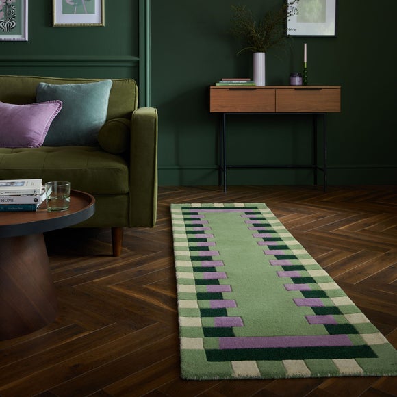 Kai Wool Border Runner - image 1