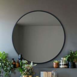 Fenestra Round Wall Mirror - thumbnail 1