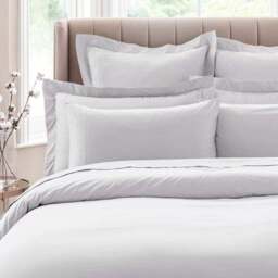 Dorma Smooth & Soft 300 Thread Count 100% Cotton Sateen Duvet Cover - thumbnail 2