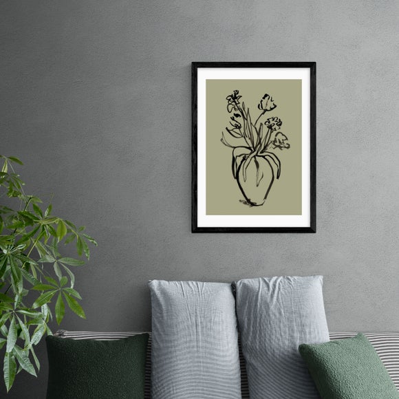 East End Prints Mono Botanical 9 Print - image 1