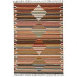 Tana Diamond Wool Rug - thumbnail 5