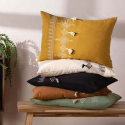 Furn. Pritta Cotton Rectangle Cushion - thumbnail 6