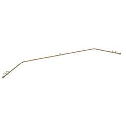 Ashton Metal Bay Curtain Pole - thumbnail 1