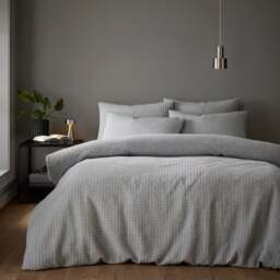 Mason Geo Jacquard Duvet Cover & Pillowcase Set - thumbnail 1