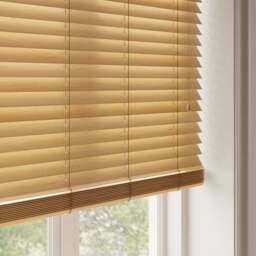 Made To Measure 63mm Slats Oak Effect Venetian Blind - thumbnail 4