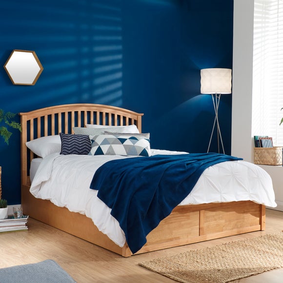 Madrid Wooden Ottoman Bed Frame - image 1