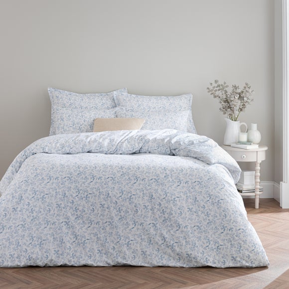 Delicate Floral 100% Cotton Duvet Cover and Pillowcase Set - image 1