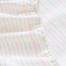 Stripe Seersucker Cotton Fitted Bed Sheet - thumbnail 2